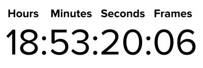 关于时间码（Timecode）